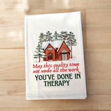 Holiday Therapy Kitchen Towel