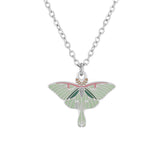 Green Luna Moth Necklace