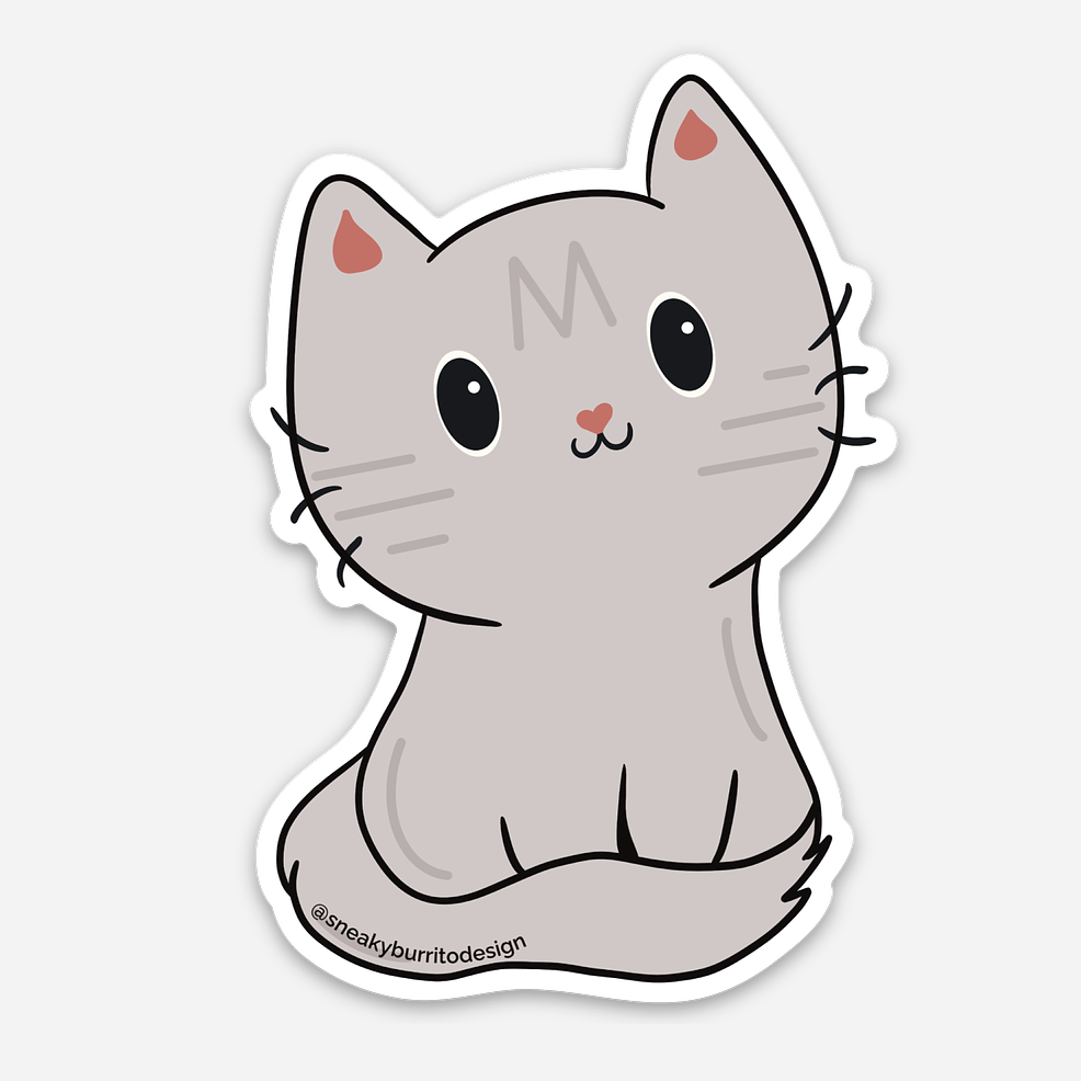 Cat Stickers and Magnets