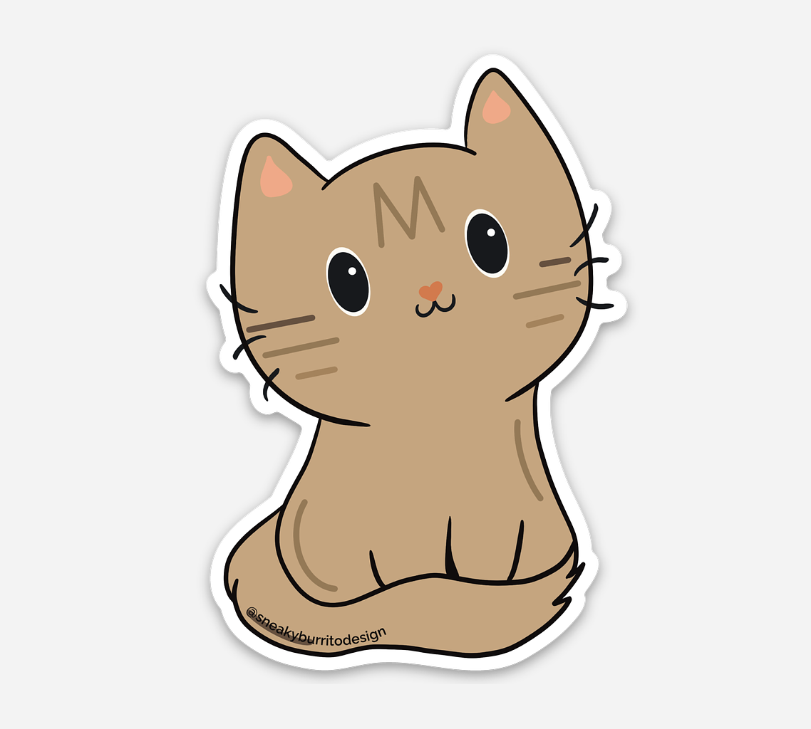 Cat Stickers and Magnets