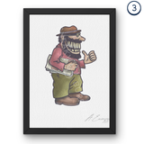 The Teeth art print set