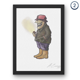 The Teeth art print set