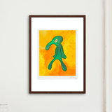 Bold and Brash art print