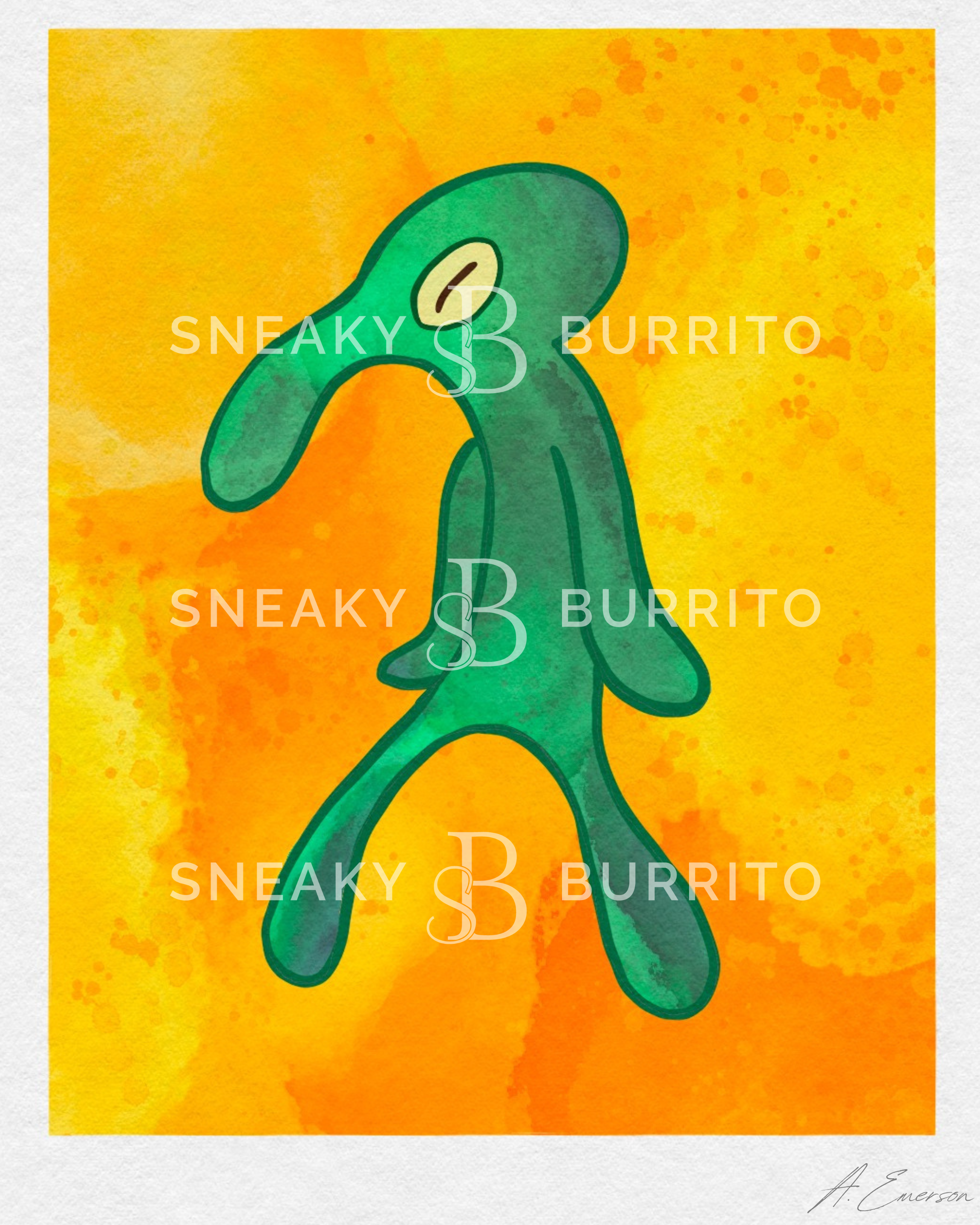 Bold and Brash art print