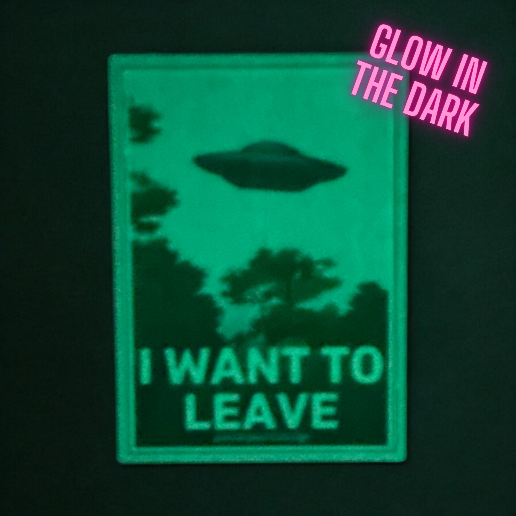 I Want To Leave sticker