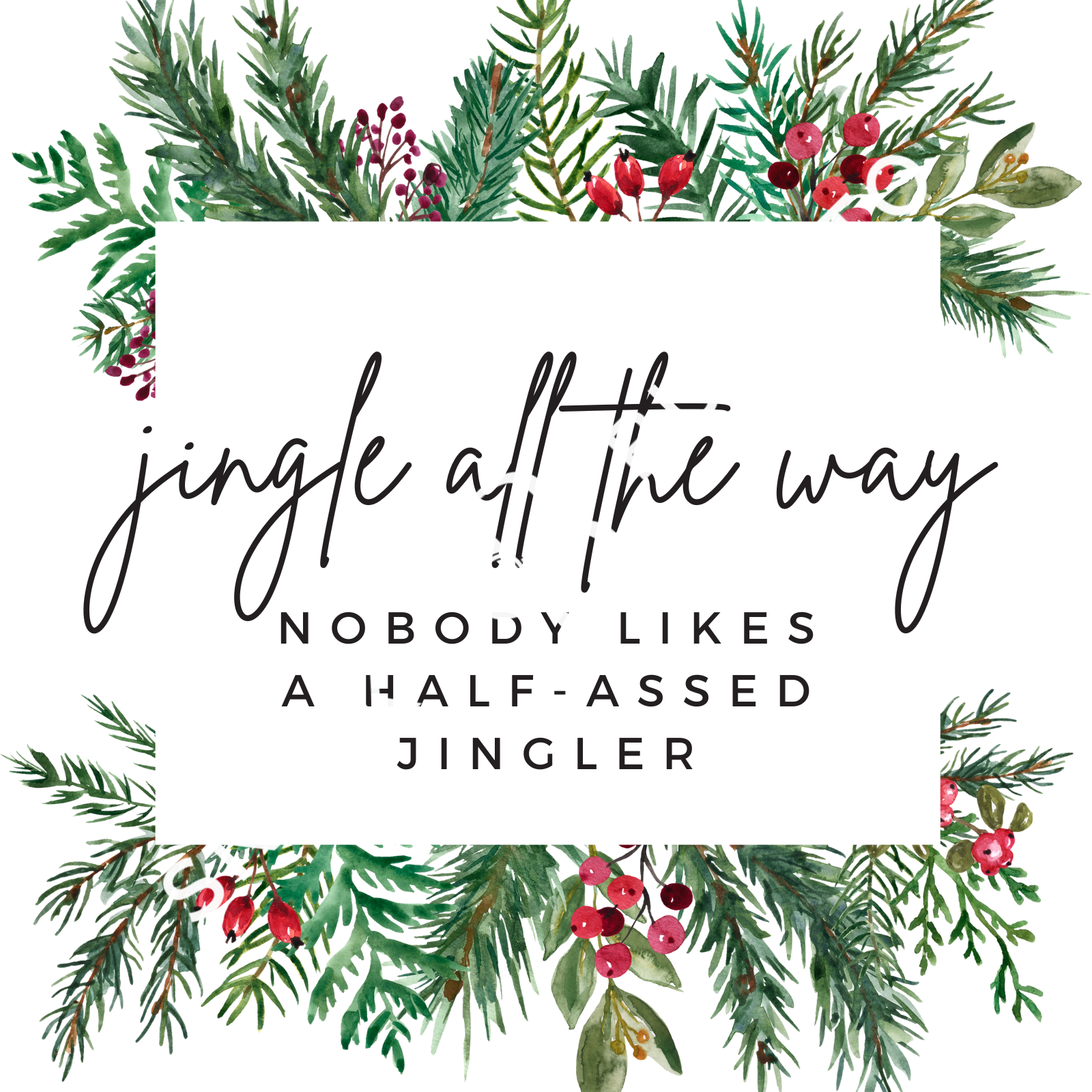 Fully Committed Jingler art print