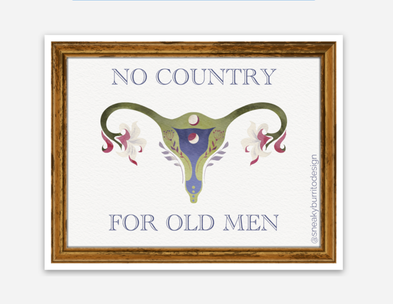 No Country For Old Men sticker