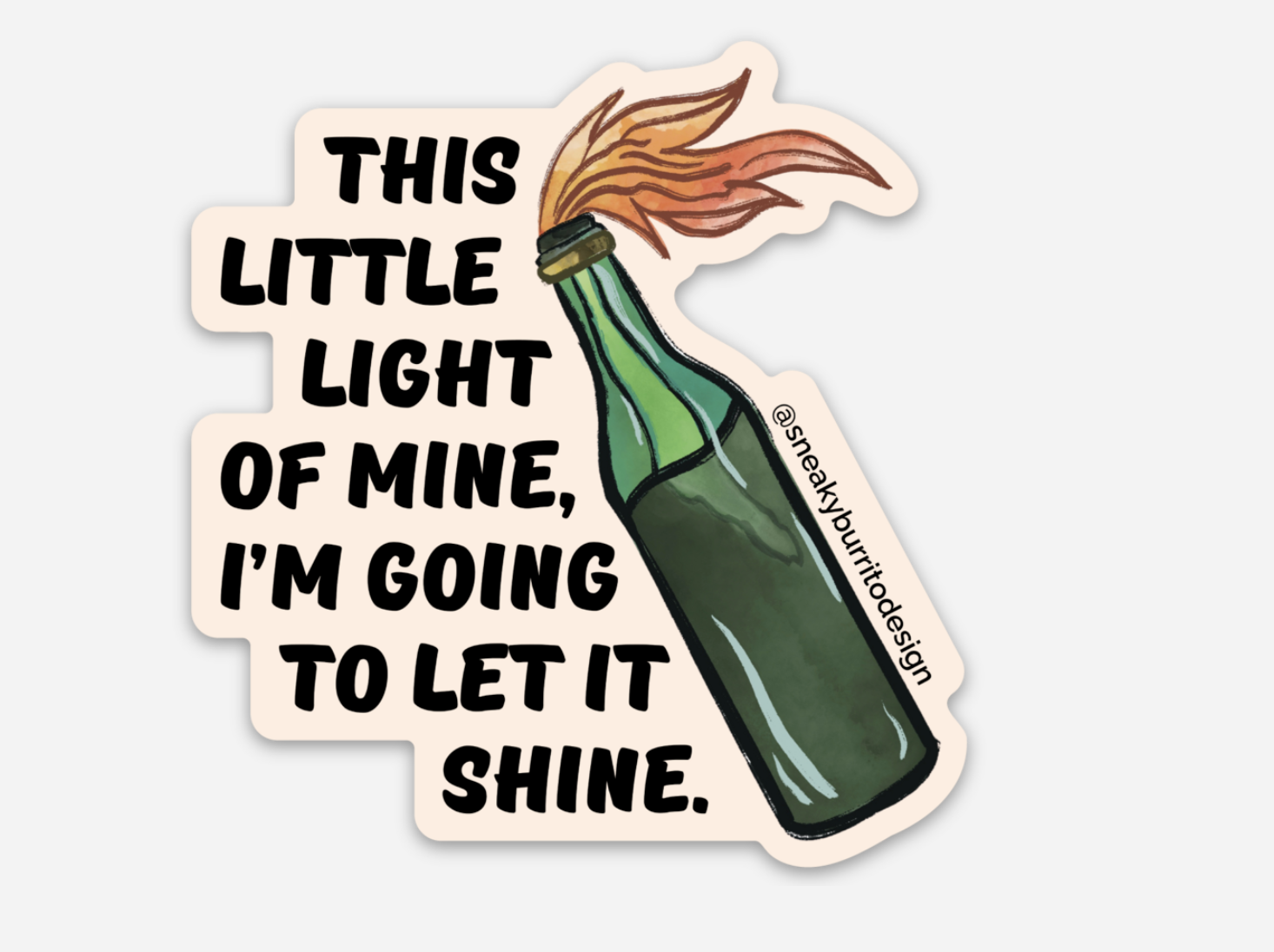 This Little Light Of Mine sticker