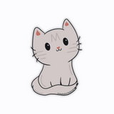 Cat sticker and magnet designs