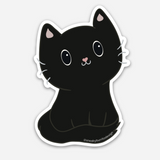 Cat sticker and magnet designs