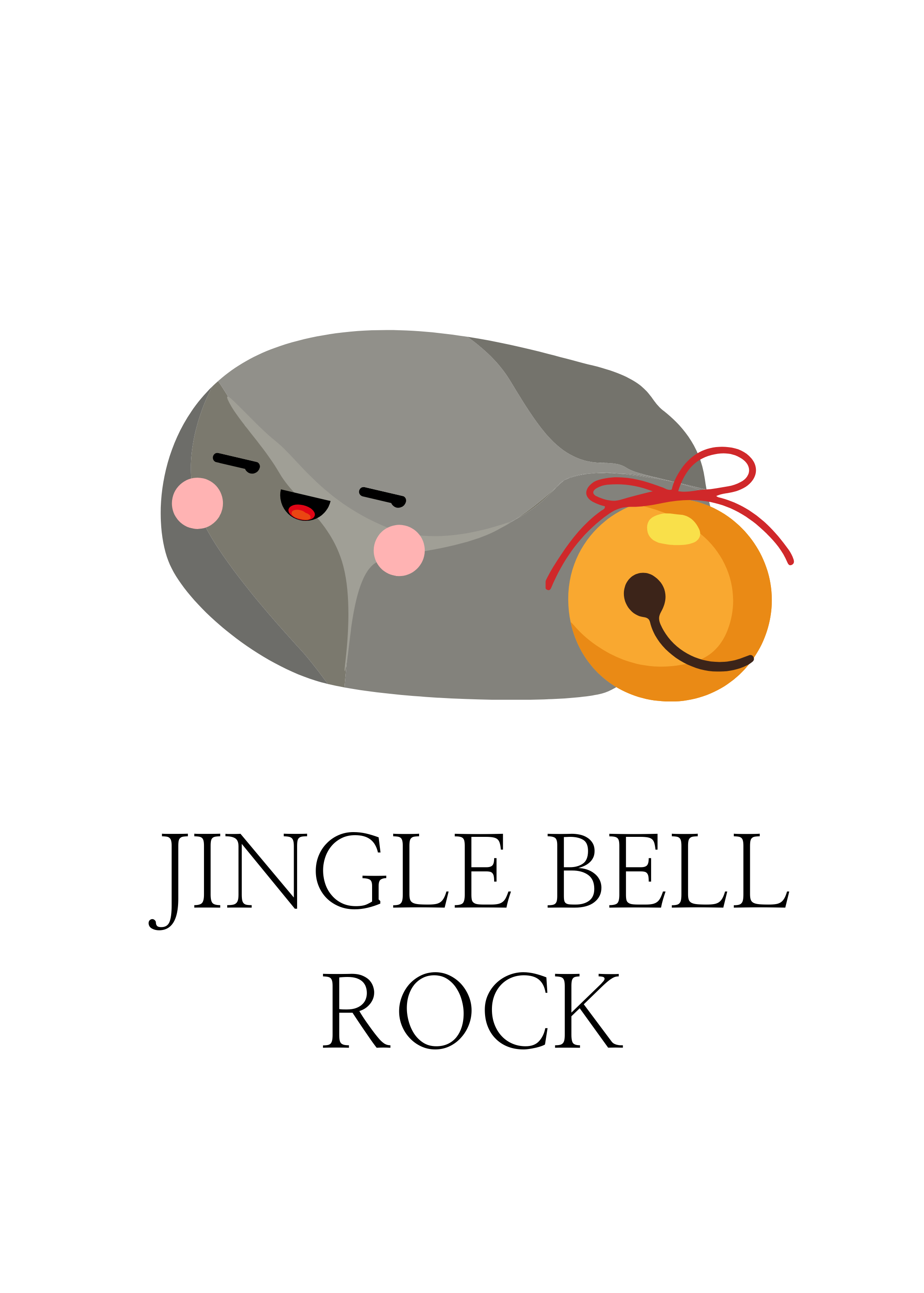 Jingle Bell Rock greeting card