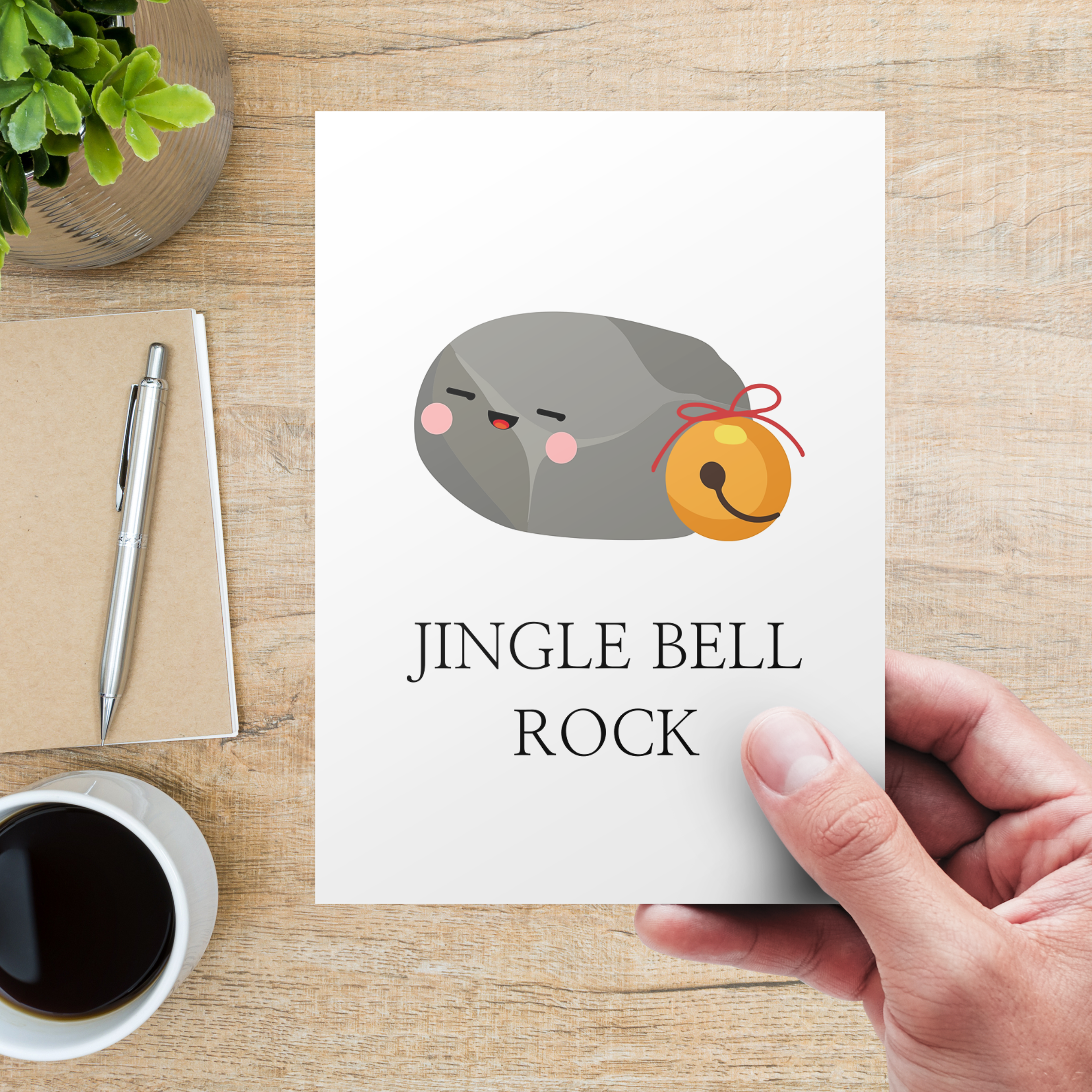 Jingle Bell Rock greeting card