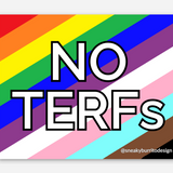 No TERFs sticker