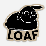 Loaf Bunny Rabbit sticker